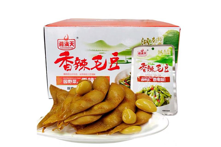 XIANGMANTIAN SPICY EDAMAME 32G*20 PACK (BOX)